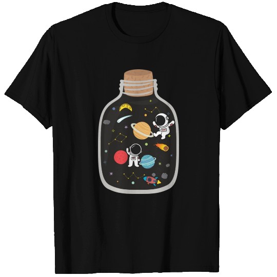 Space In A Bottle Funny Astronauts T Shirts