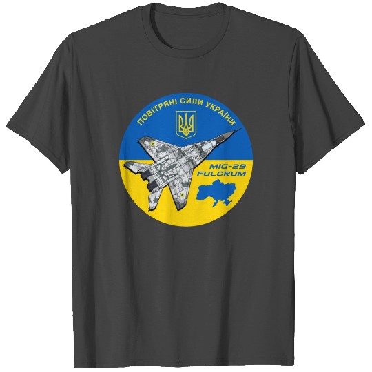 Ukrainian Air Force MiG 29 T Shirts