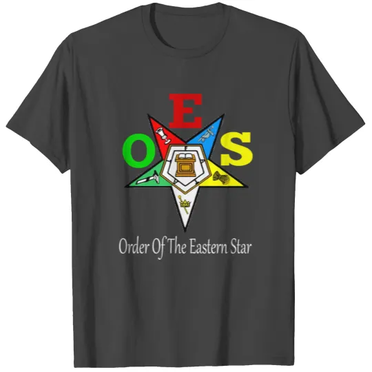Oes Order Of The Eastern Star Logo Symbol T Shirts