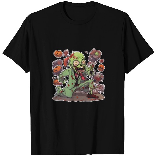 Zombie Zombie Halloween Zombie Costume Undead T Shirts