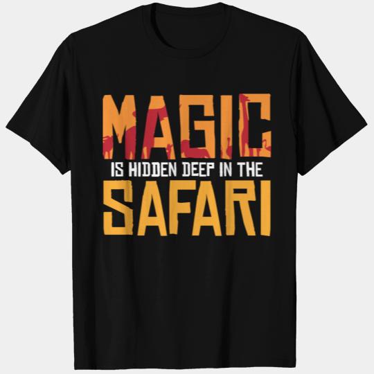 Safari Magic Exploration Wilderness Lion Journey T Shirts