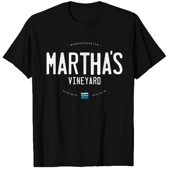 Martha's Vineyard Beach Waves T Shirts