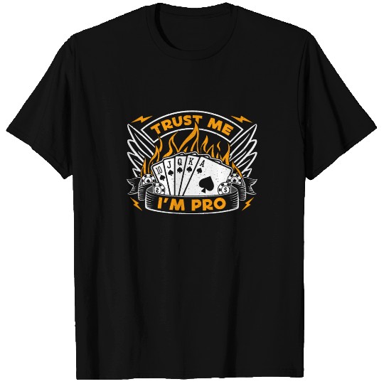 Classic Blackjack Trust Me I'm Pro Loves Card Game T Shirts