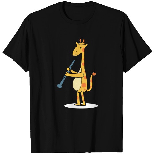Funny Animal With Clarinet Band Member T Shirts