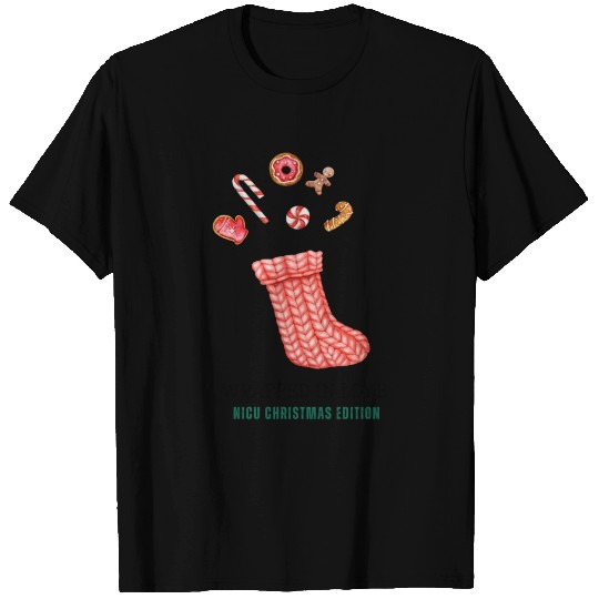 NICU Christmas design | Wrapped in Love T Shirts