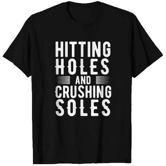 Funny Retro Cornhole Lover Hitting Holes And T Shirts