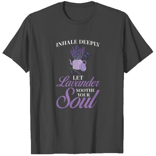 Lavender Flower Essential Oil Lavender Plant T Shirts