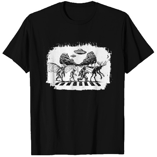 Cryptid Crosswalk T Shirts