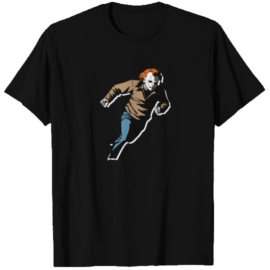 Michael Myers Halloween Run T Shirts