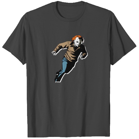 Michael Myers Halloween Run T Shirts