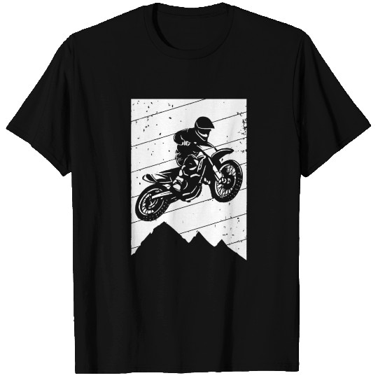 Motocross Bike Vintage Dirtbike Gift Racing Retro T Shirts