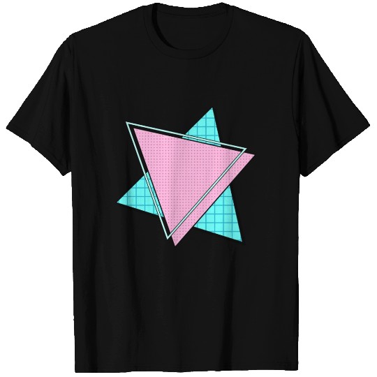 Retro style 80s-90s memphis cute design comic pop T Shirts