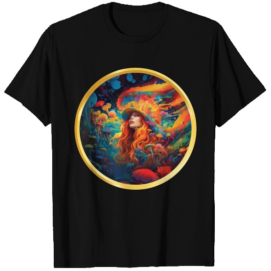 Lady Wizard T Shirts