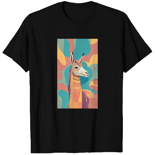 Alpaca art T Shirts