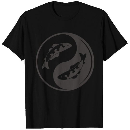 Yin Yang Koi Fish T Shirts