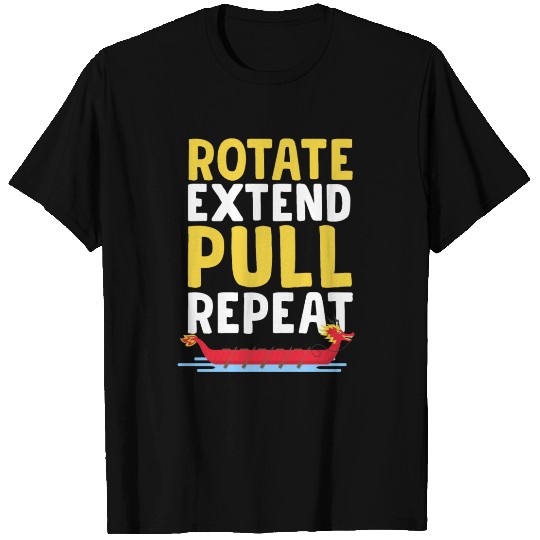 Funny Dragon Boat Racing Paddle T Shirts
