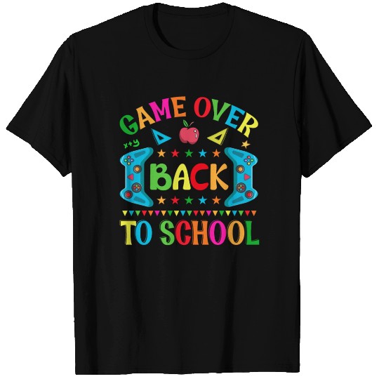 Game Over Back To School T Shirts