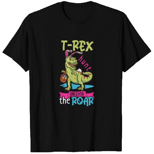 Easter T-rex Dinosaur Easter Funny T-rex Easter T Shirts