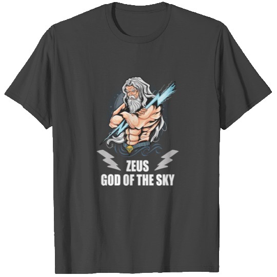 Zeus - God Of The Sky T Shirts