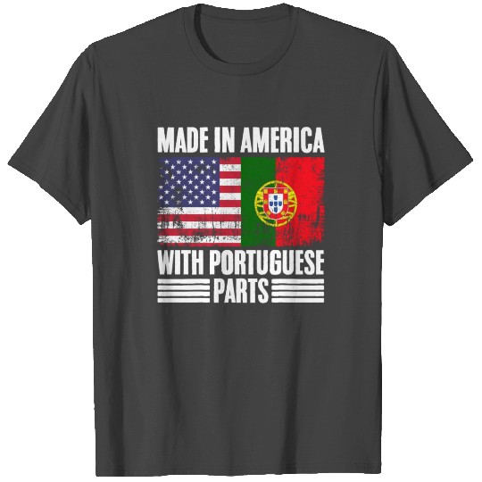 Made In America Vintage Portuguese Roots A USA T Shirts