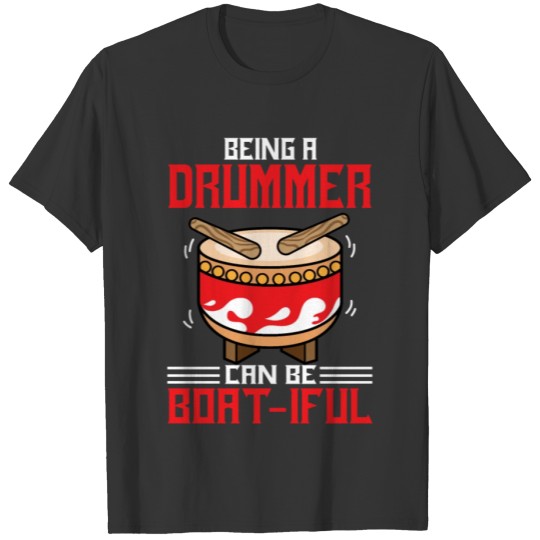 Funny Dragon Boat Racing Drum T Shirts