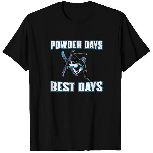 Funny Freestyle Skiing Saying T Shirts