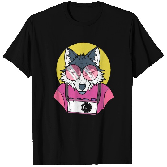 Hipster Wolf Wolves Expert T Shirts