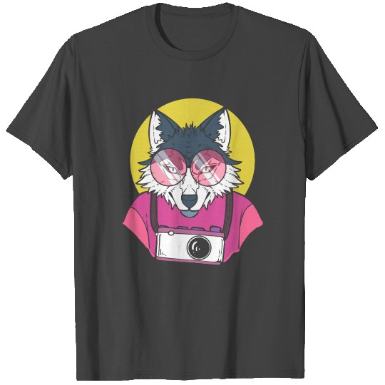 Hipster Wolf Wolves Expert T Shirts