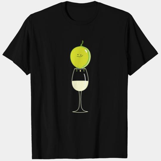 Funny grape makes wine T Shirts