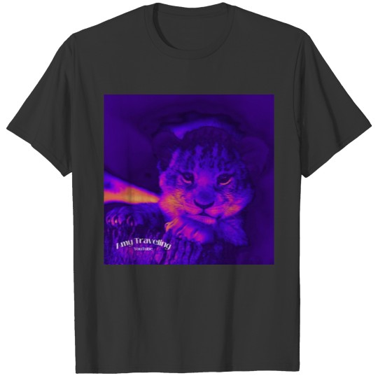 Amy Traveling YouTube Purple Lion Cub T Shirts