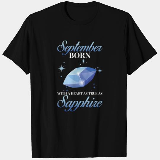 Birthstone September Sapphire T Shirts