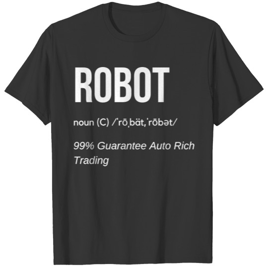 Robot Definition Funny T Shirts