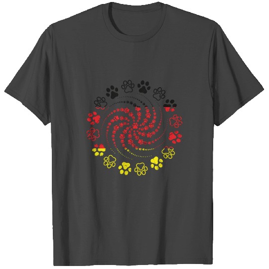 germany paw dog T Shirts