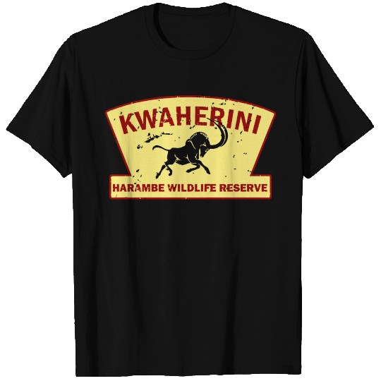 Kwaherini Harambe Wildlife Reserve T Shirts