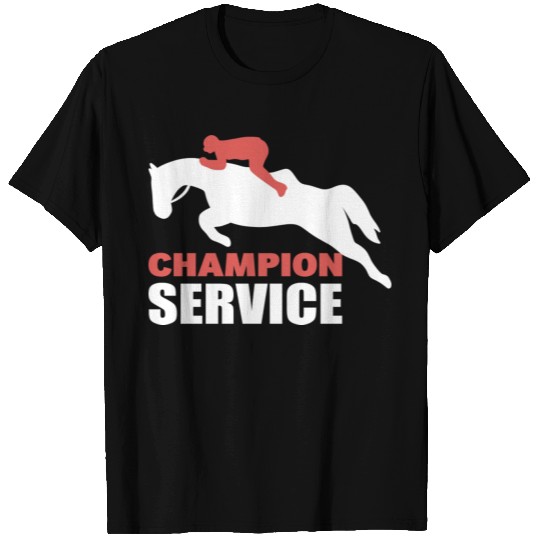 Champion Service Horse Racing Champion Gift T Shirts