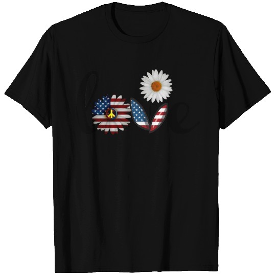 Love daisy solid T Shirts