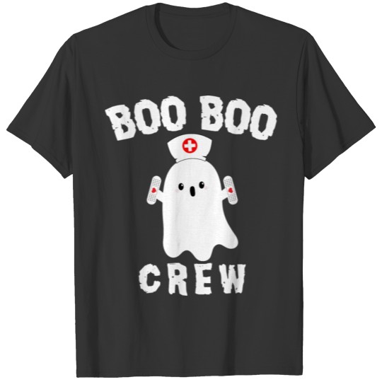 Boo Boo Crew Nurse Ghost Halloween Nurse Party T Shirts
