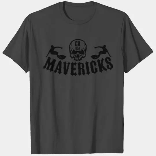 Mavericks Beach Northern California Usa T Shirts