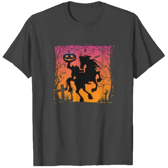 Vintage Headless Horseman Vintage Silhouette T Shirts