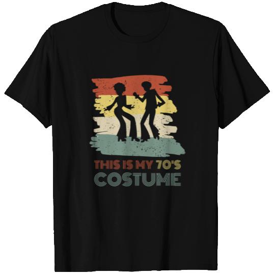 Halloween 1970s Party Disco This Is My 70's T Shirts