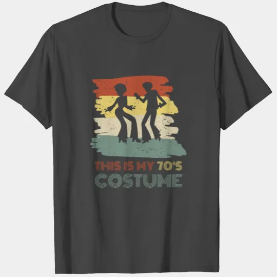 Halloween 1970s Party Disco This Is My 70's T Shirts