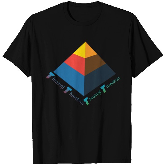 Triangle tribhuj trikon T Shirts