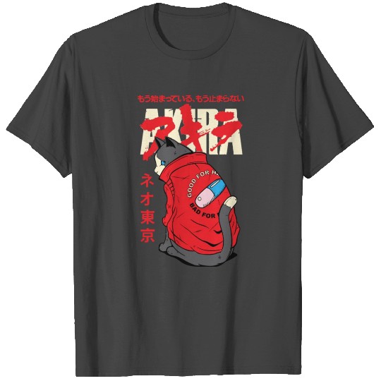 Akira Cat T Shirts