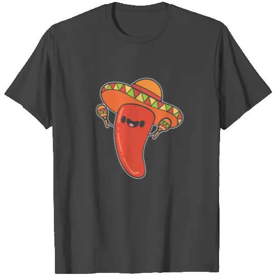 Mexican Chili Pepper Mexican T Shirts