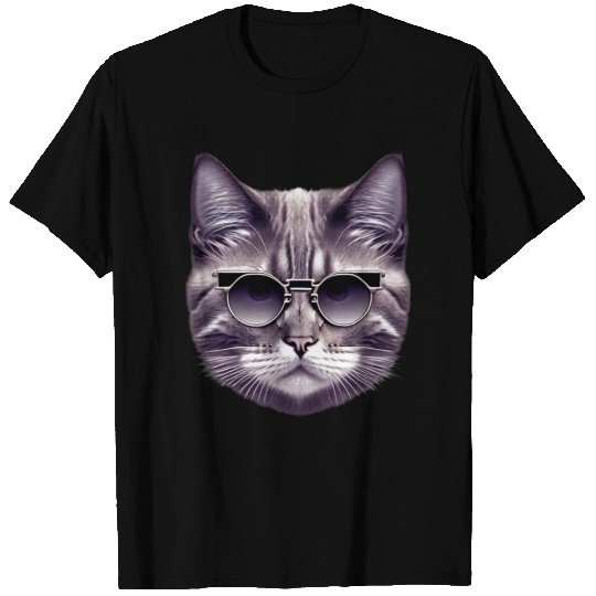 Big head retro cat T Shirts