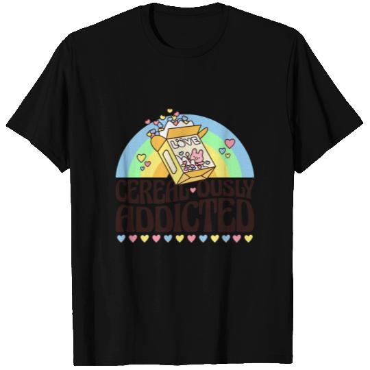 Cereal ously Funny Kawaii Cereal Pun T Shirts
