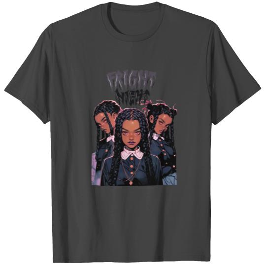 Fright Night by Mo Dreams T Shirts