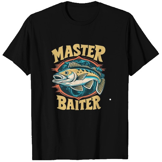 Fishing Master Baiter Fish T Shirts