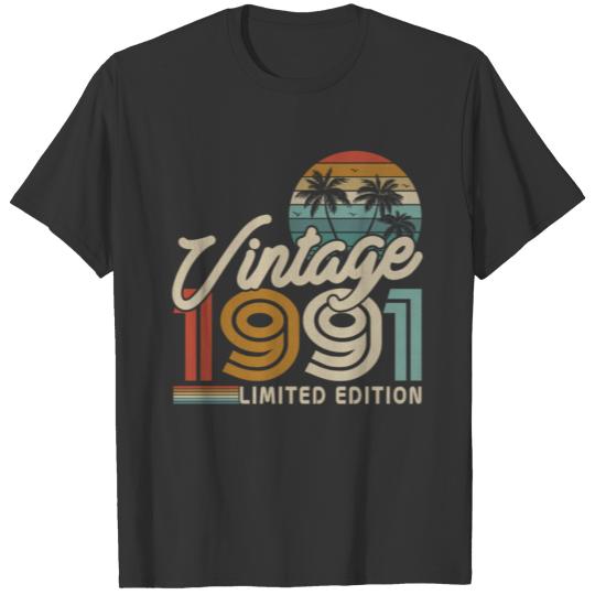 Vintage 1991 Birthday Surprise T Shirts