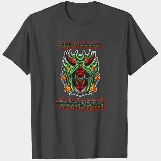 Shinigami Japanese "God of Death" Logo Design T Shirts